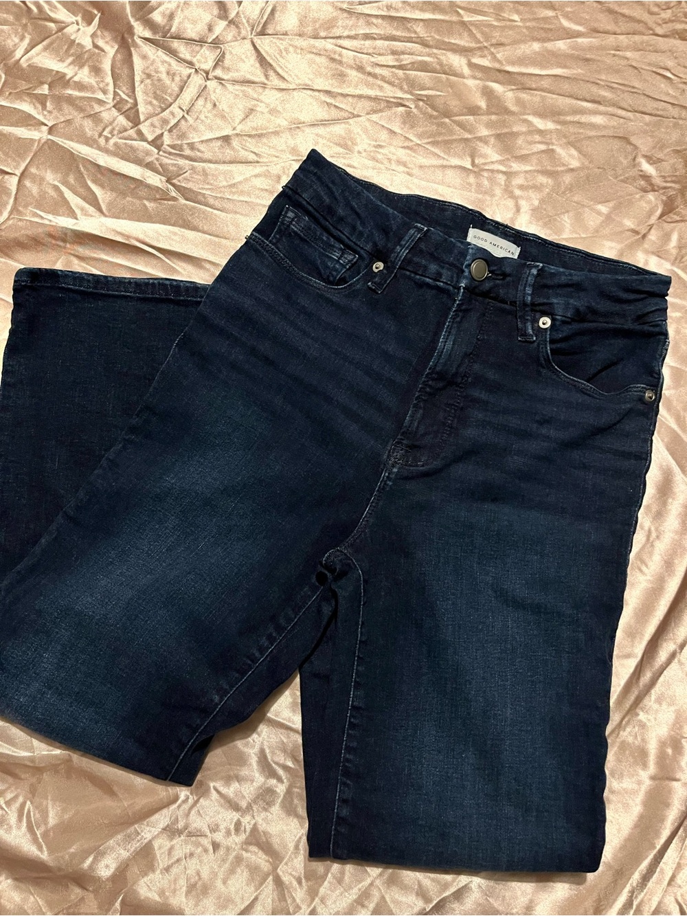 Good American Dark High-Rise Jeans
